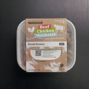 Raw: Beef, Chicken & Mackerel