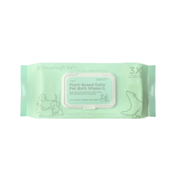 Cloversoft Pet Bath Wipes