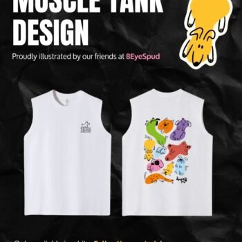 droolb stn Muscle Tank - Mailing - Image 3